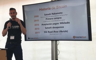 Charla sobre Bitcoin y Blockchain de Enrique Hernández Nuez