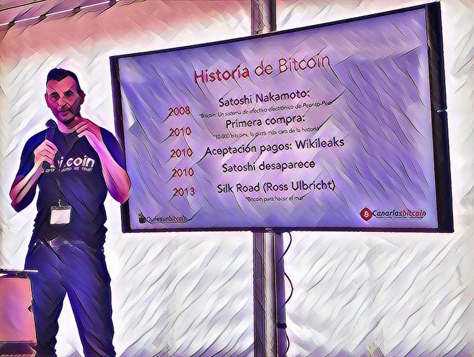 Enrique Hernández Nuez CEO en Canarias Bitcoin y Master en Blockchain