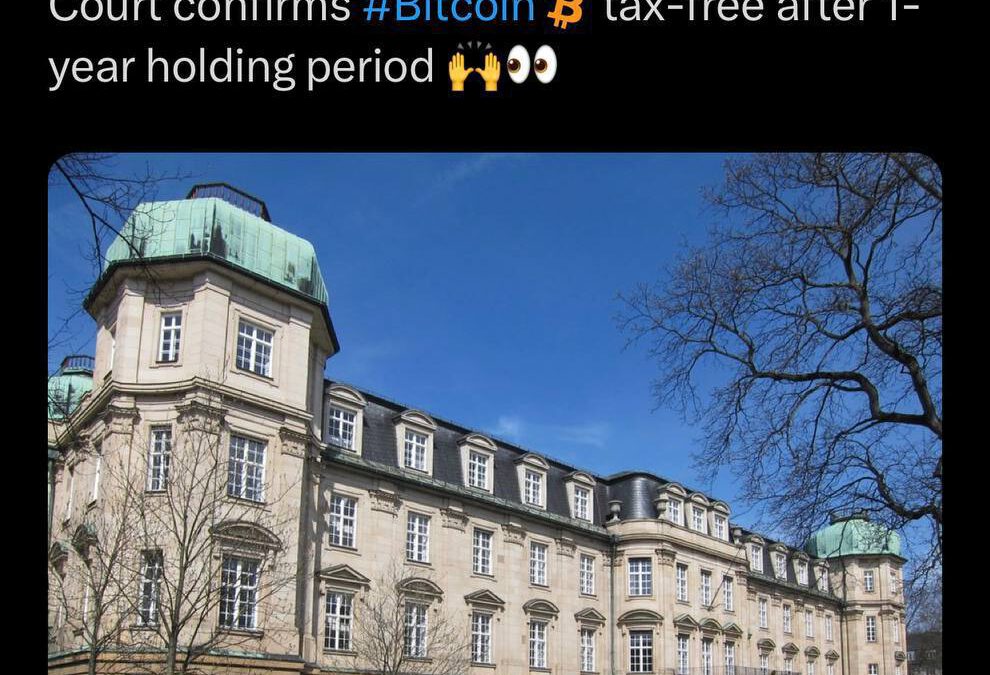 Alemania exime de impuestos Bitcoin tras 1 año: ¿Debería España imitarlo?