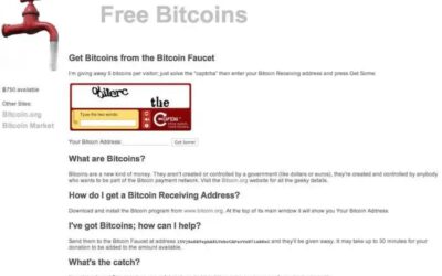 Bitcoin gratis: El Faucet Freebitcoins y su legado millonario