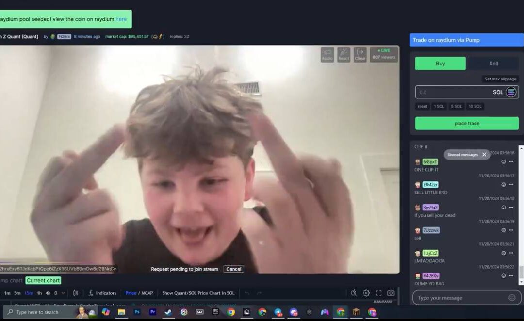 Estafa cripto: Niño de 13 años amasa $50,000 con tokens en 24 horas