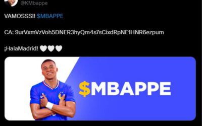 Hackean cuenta de Mbappe en X y promocionan token fraudulento