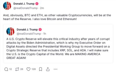Trump y la reserva estratégica cripto: ¿Error o jugada maestra?