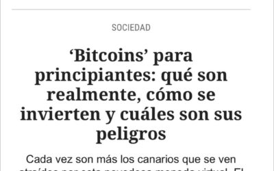 ‘Bitcoins’ para principiantes: Entrevista sin censura en Diario de Avisos