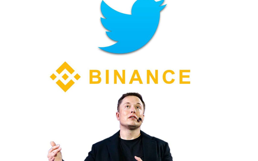 ¡Binance invierte $500M con Elon Musk en Twitter!