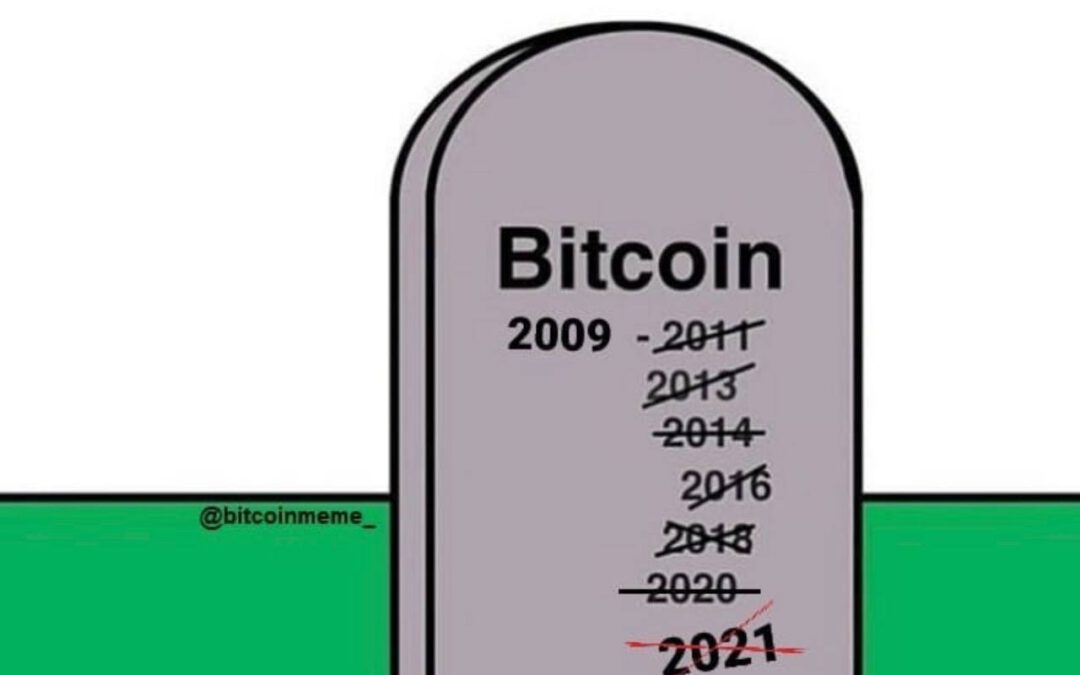 ¡Bitcoin no muere! Desde 2011 y sigue vivo ¿Caerá a cero?